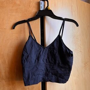 Blue Crop Top
